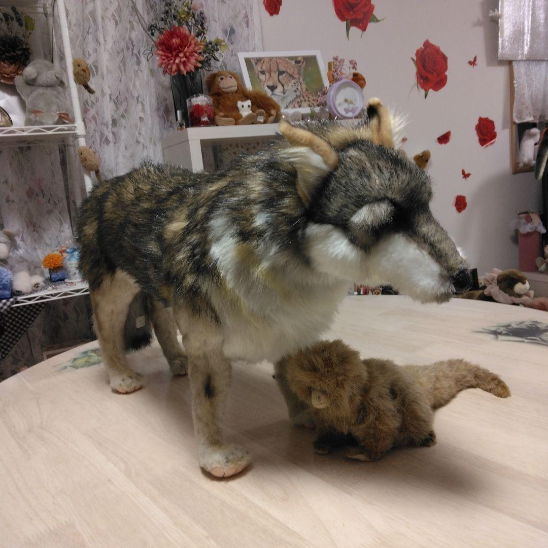 今月のみ✨オオカミのぬいぐるみ
