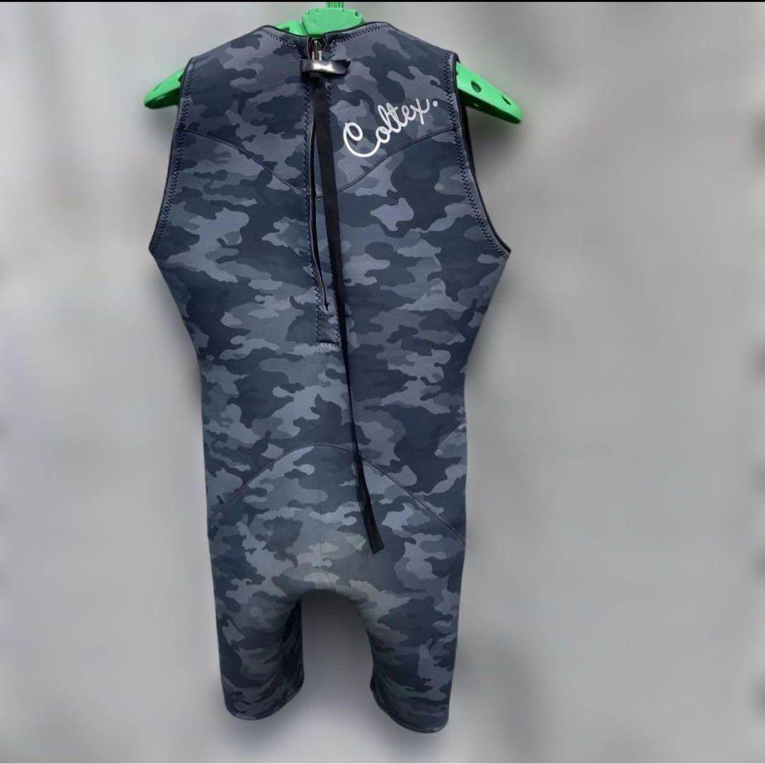 Coltex カモフラージュ ショートジョンウェットスーツ