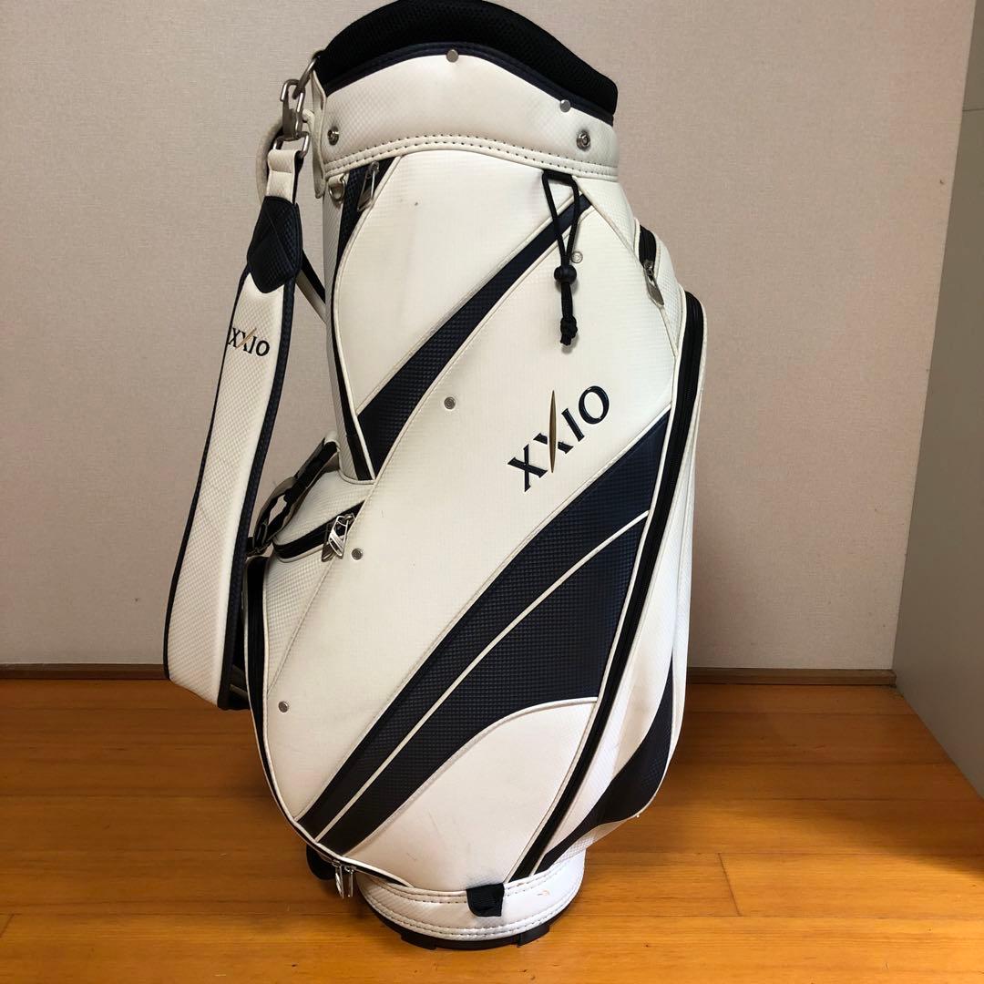 ゼクシオ XXIO キャディバッグ ホワイト フードなし