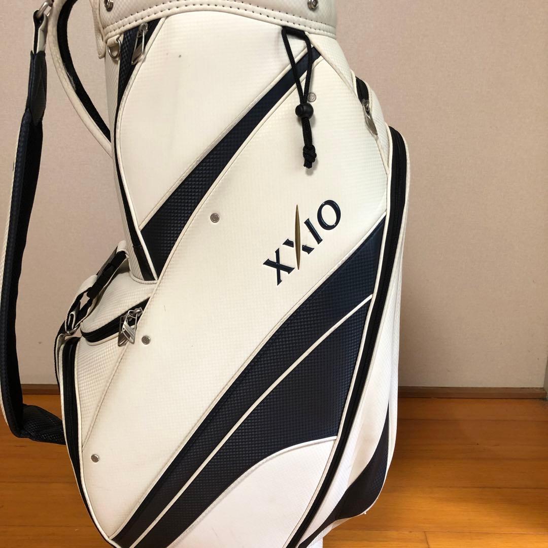 ゼクシオ XXIO キャディバッグ ホワイト フードなし