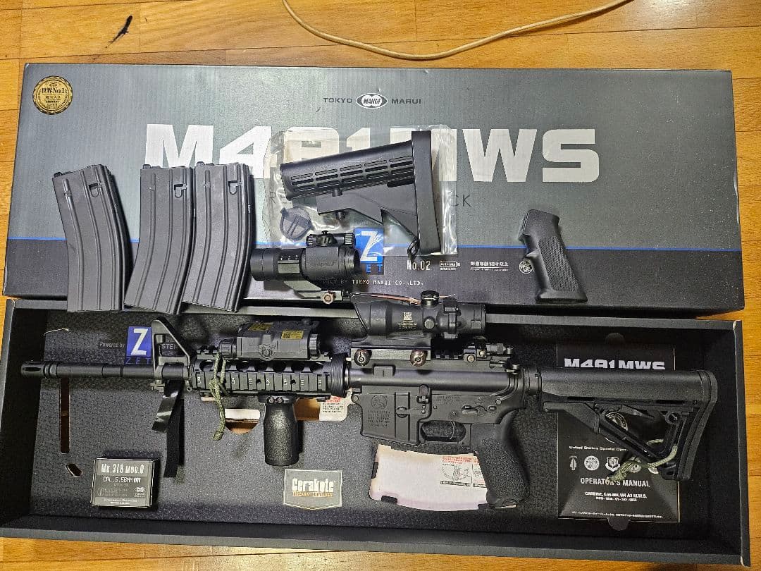 期間限定値下→7万　東京マルイ m4a1 MWS ガスブローバックライフル