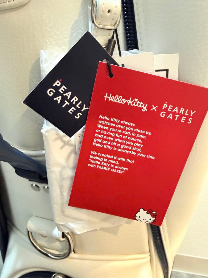 PEARLY GATES×HELLOKITTY 限定コラボキャディーバック完売品