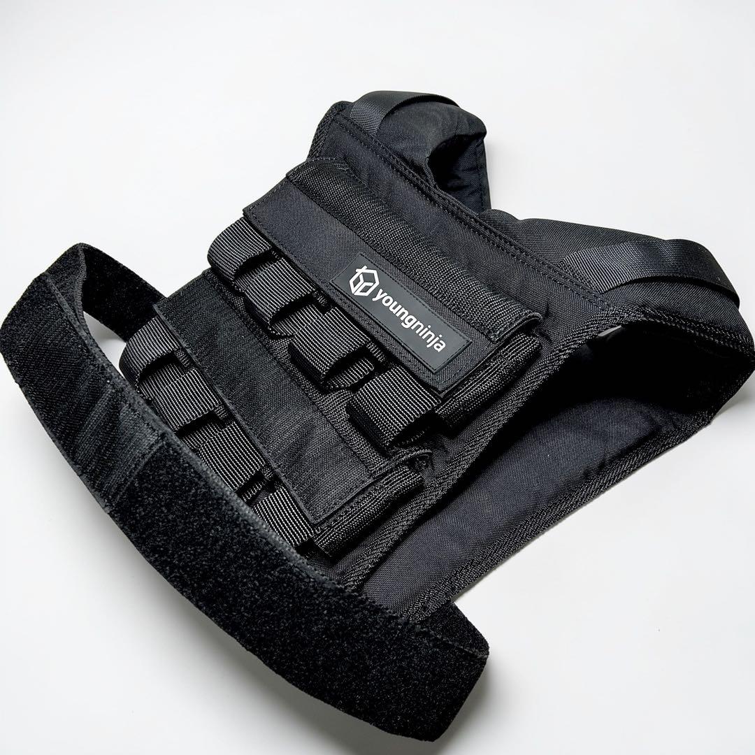 美品 youngninja（ヤングニンジャ）ウエイトベスト 16kg