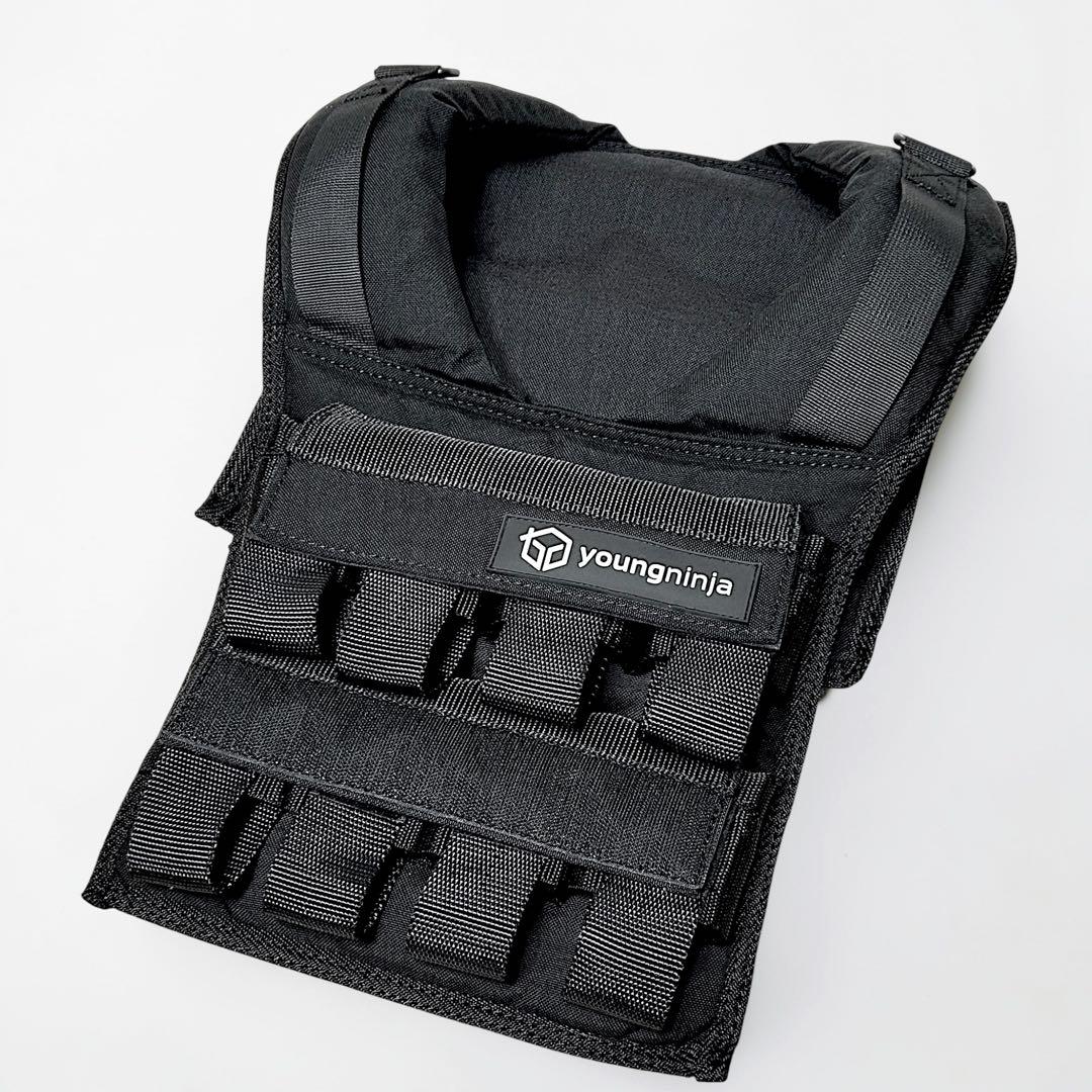 美品 youngninja（ヤングニンジャ）ウエイトベスト 16kg