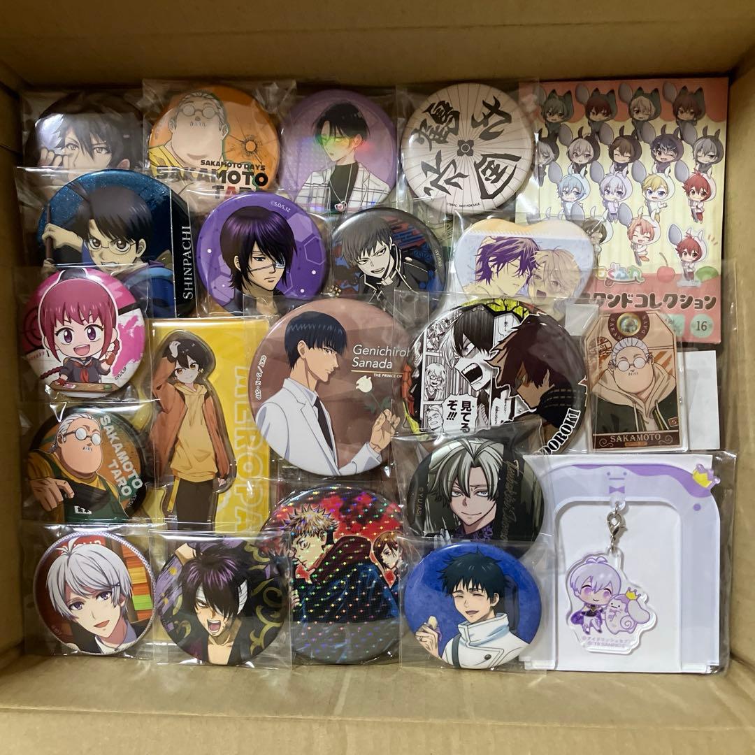 アニメグッズ まとめ売り サカモトデイズ 桃源暗鬼 銀魂 新テニスの王子様 他