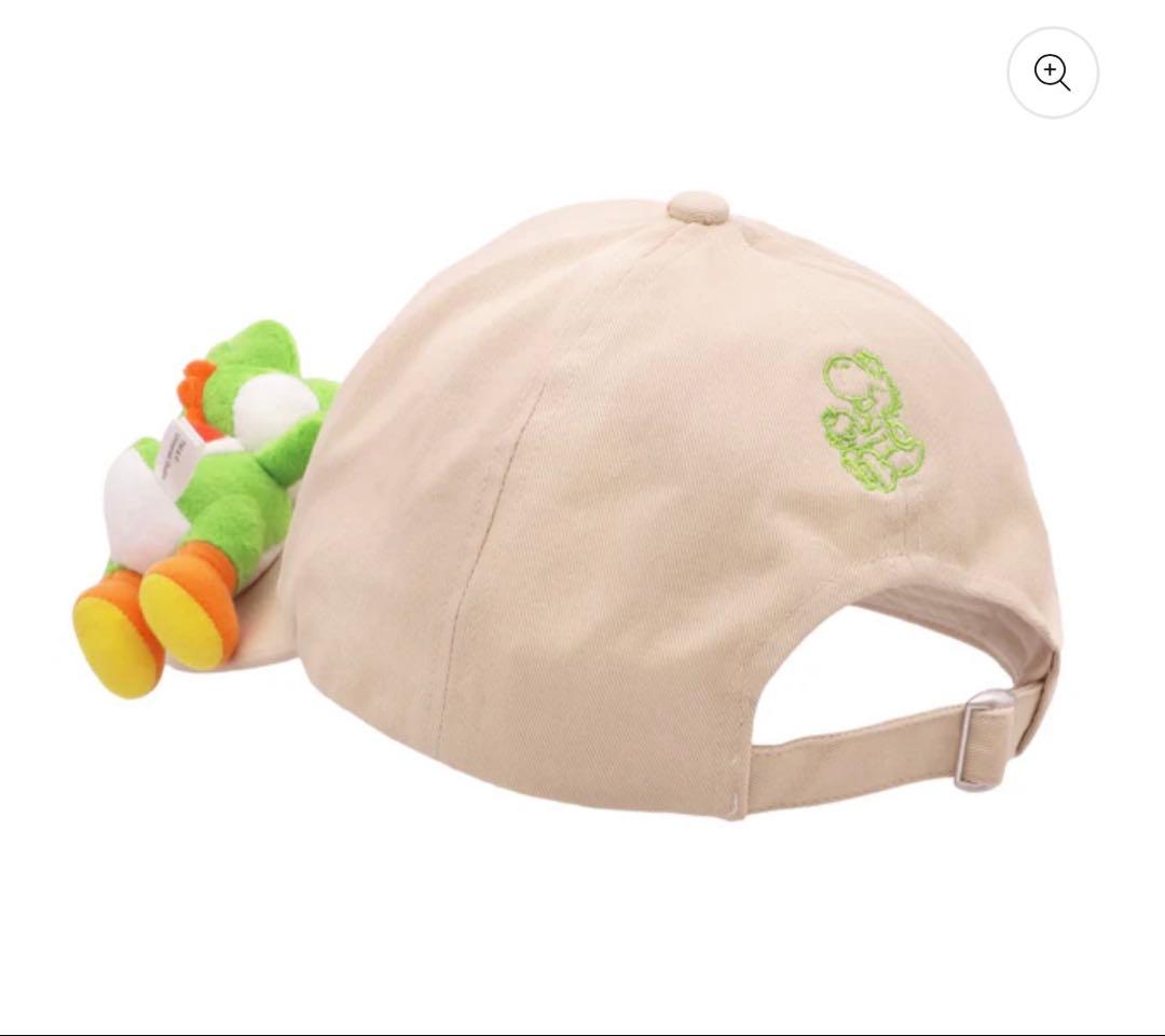 新品 ユニバ　USJ マリオ　帽子　キャップ　ヨッシーマグネットマスコット付き