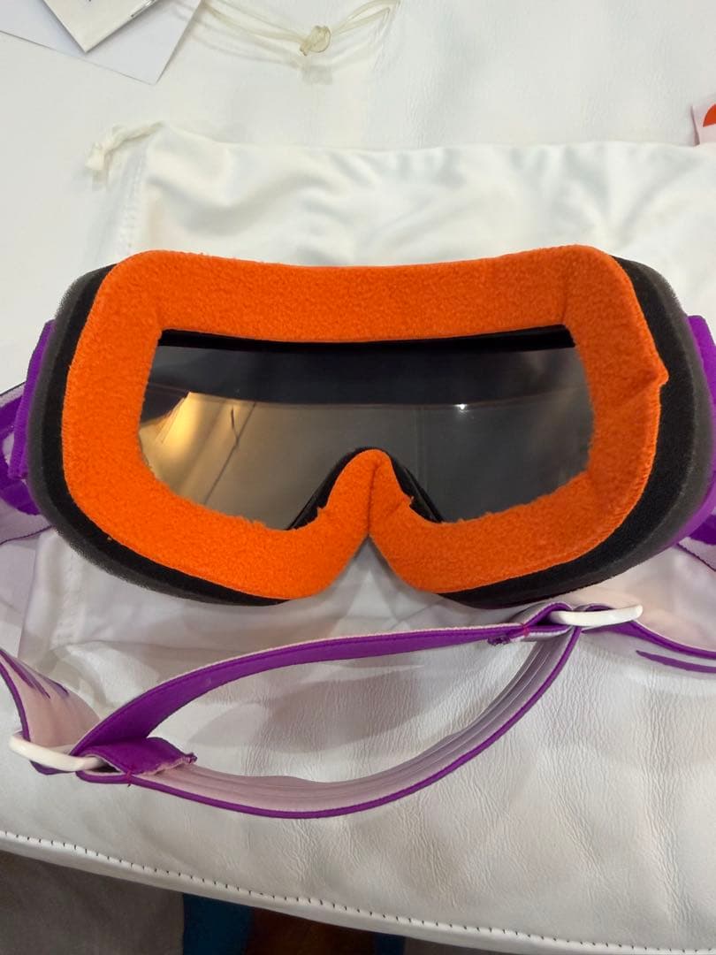 POC IRIS X Purple シルバーミラーレンズ