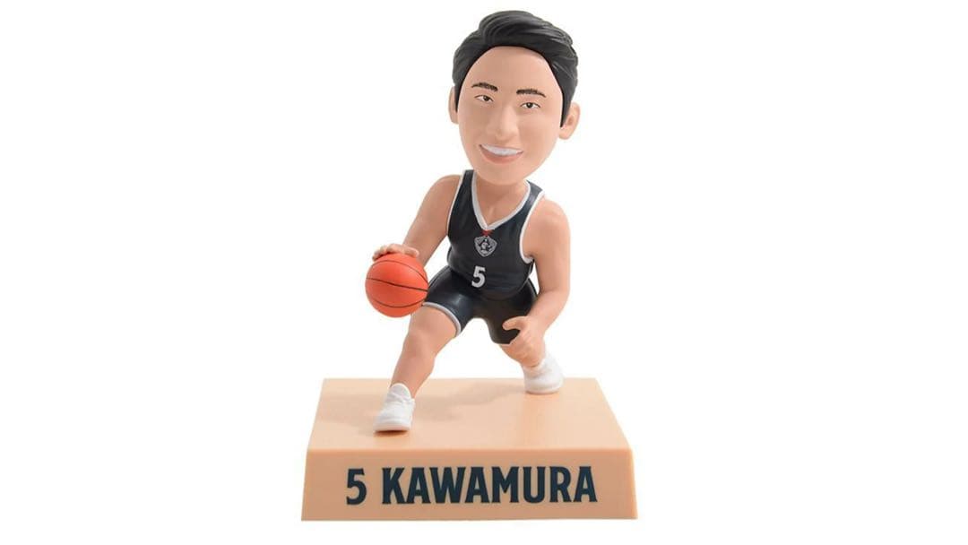 河村勇輝選手 ボブルヘッド フィギュア Catch the Wind 限定 新品