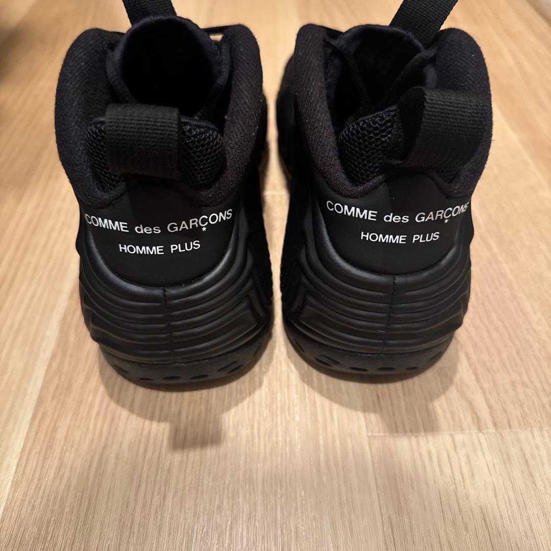 CDG × Nike Air Foamposite One \"Black\"