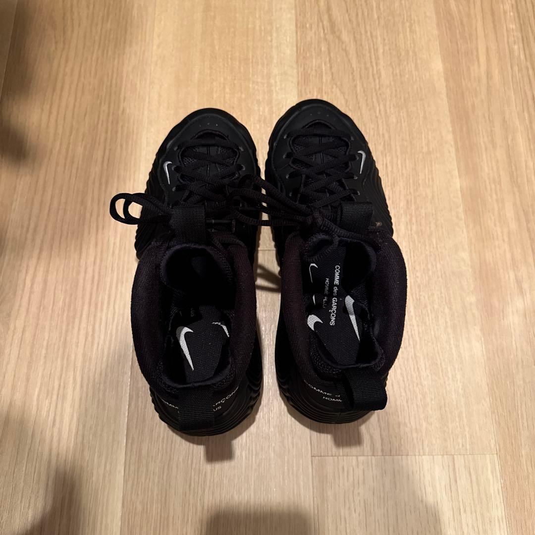 CDG × Nike Air Foamposite One \"Black\"