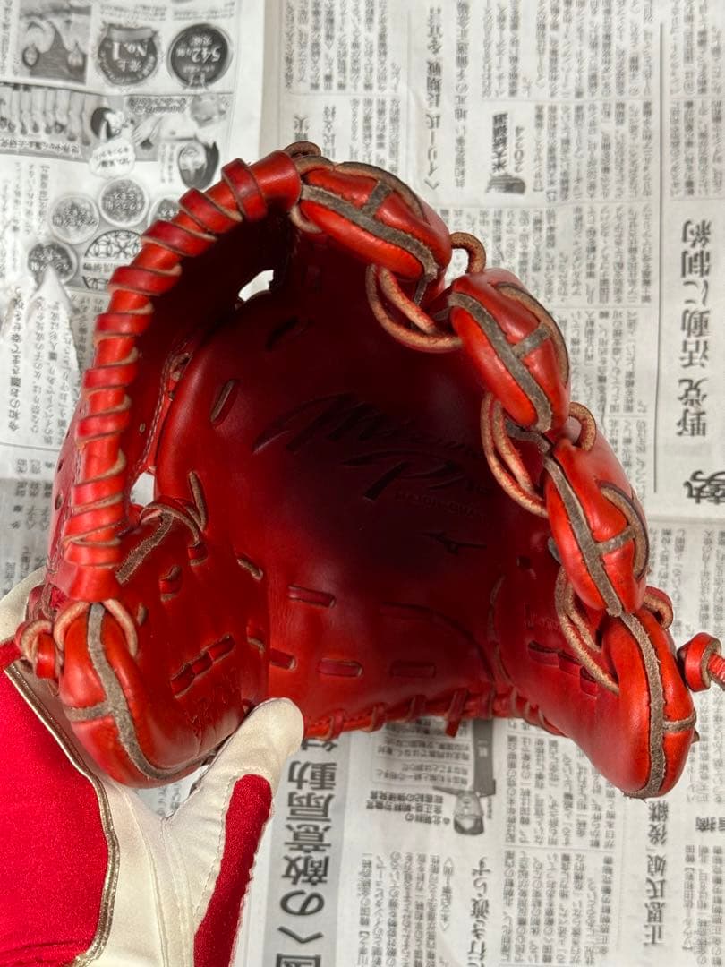 ミズノプロ 軟式 投手用 グローブ ダイバーシティブルー