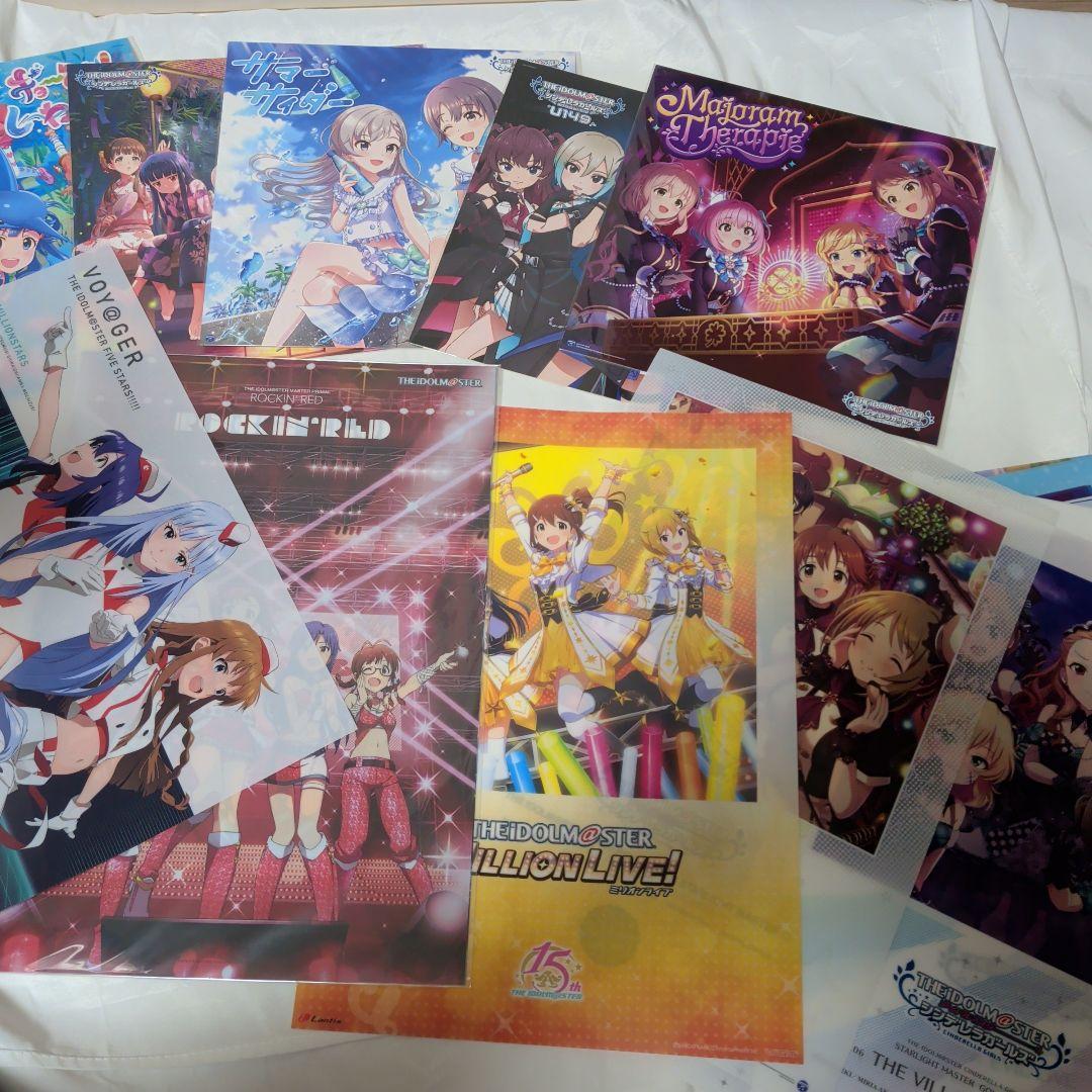 アイドルマスター クリアポスター 大量 まとめ売り