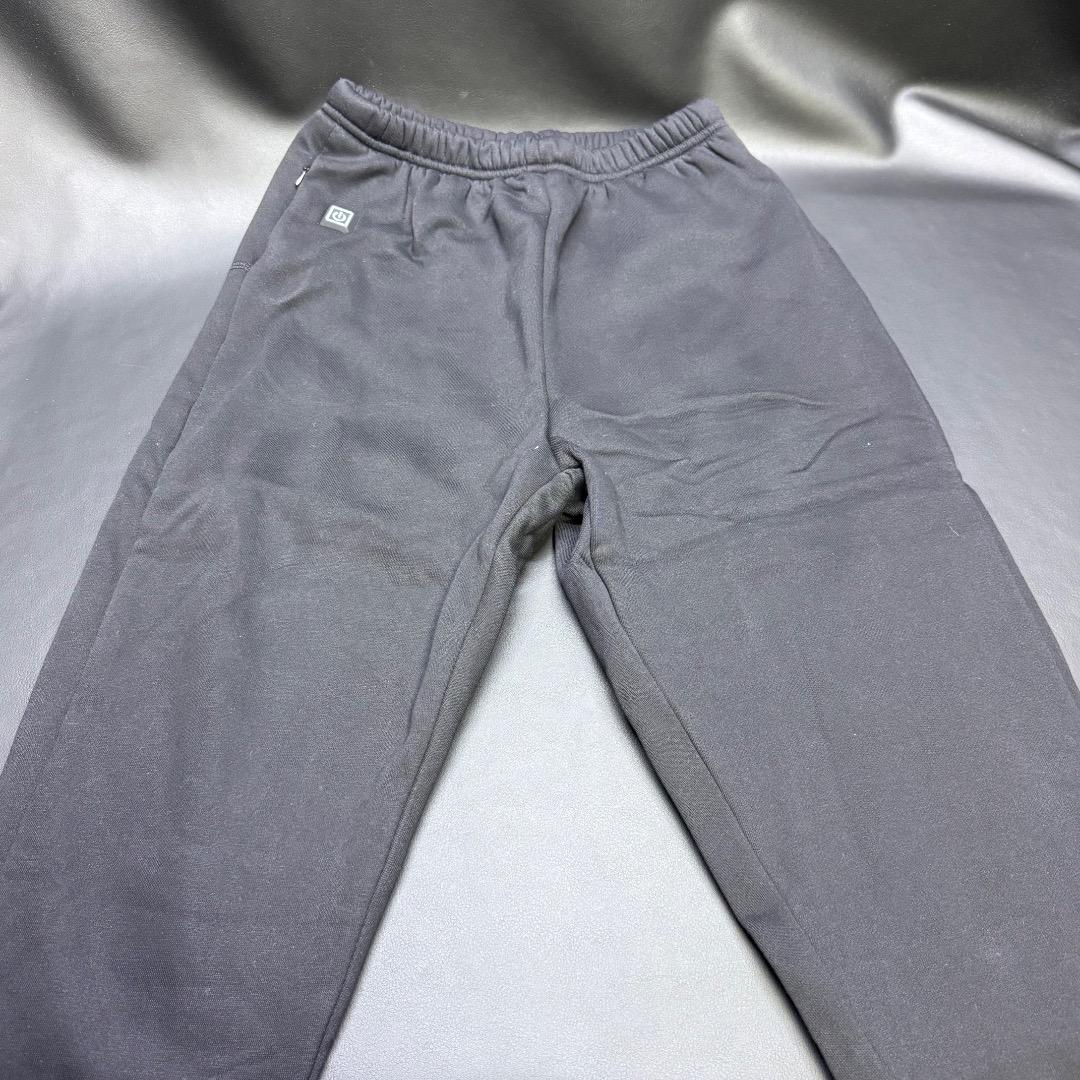 ◉Aa右1005 未使用保管品 電熱インナー 男女兼用 上下セット 黒 L