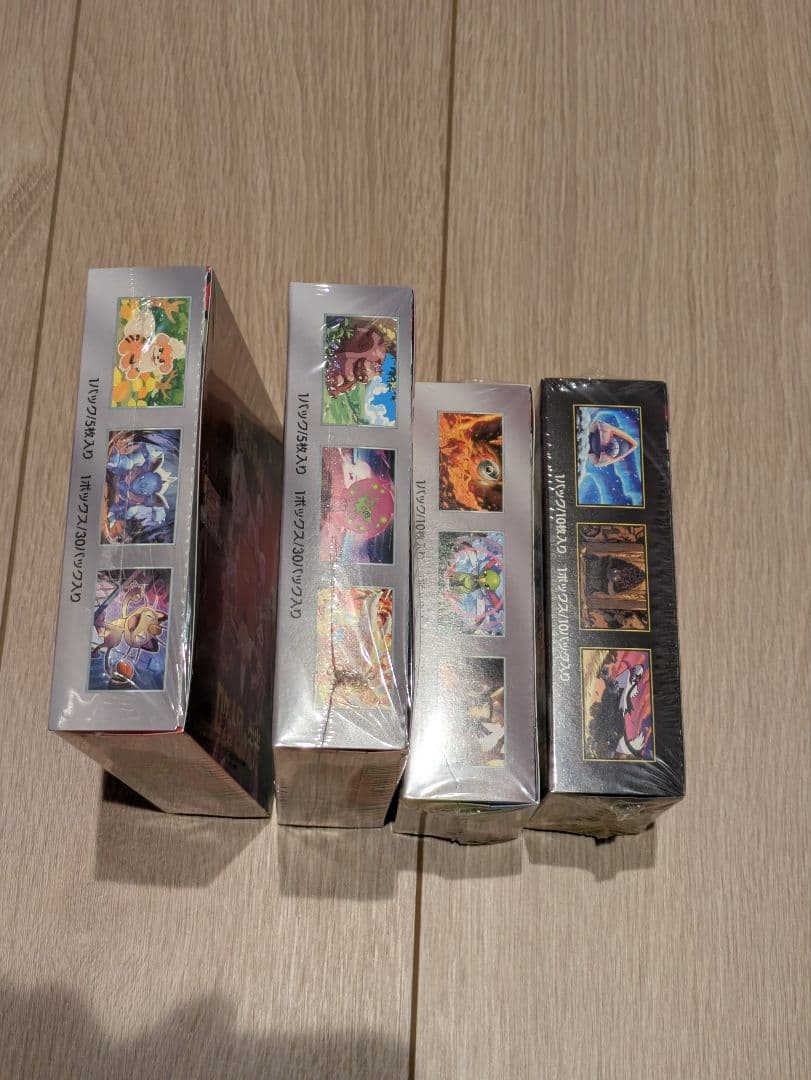 シュリンク付き　正規品　4BOXセット