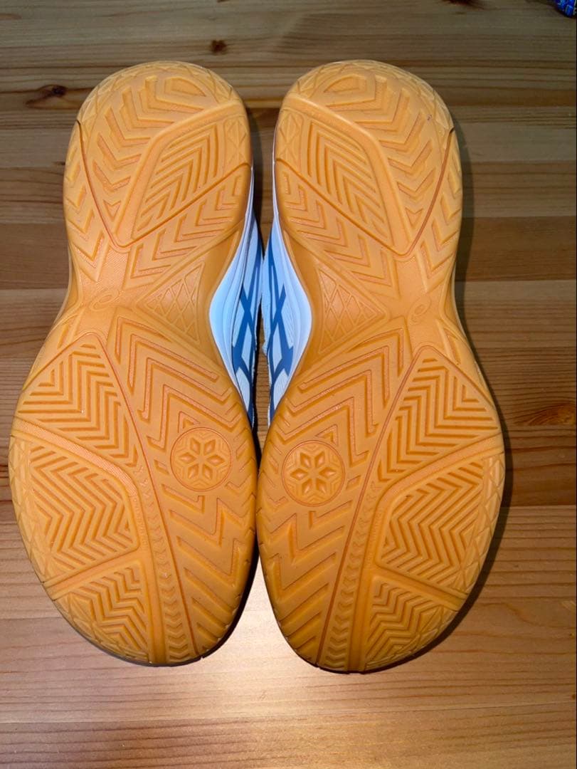 ASICS バレーボールシューズ ホワイト/ネイビー