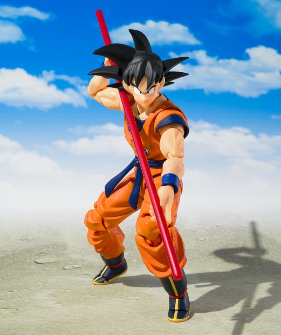 新品未開封　S.H.Figuarts 孫悟空＆孫悟飯-幼年期-＆筋斗雲