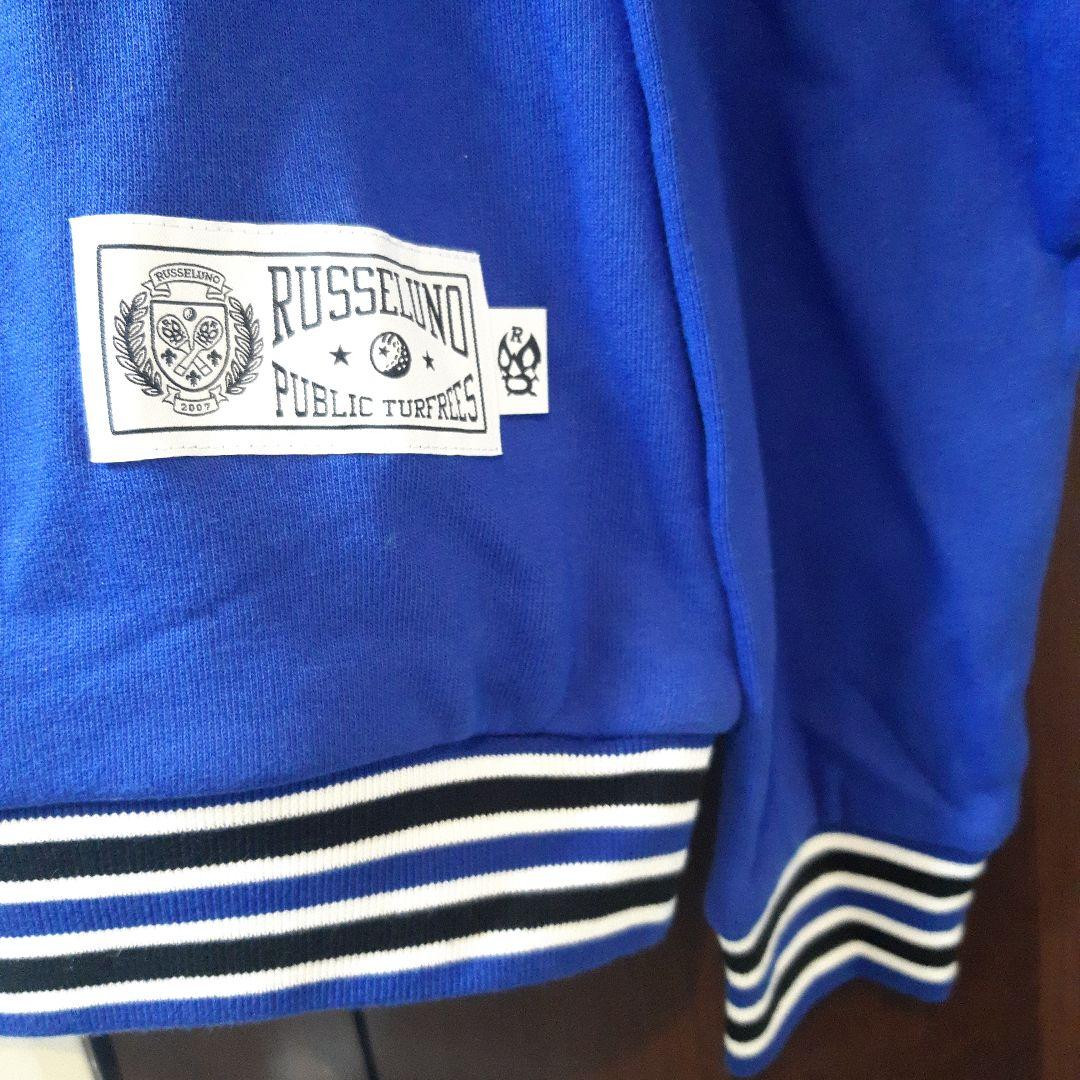 新品　ラッセルノ　Russeluno 刺繍ロゴパーカー　メンズゴルフ