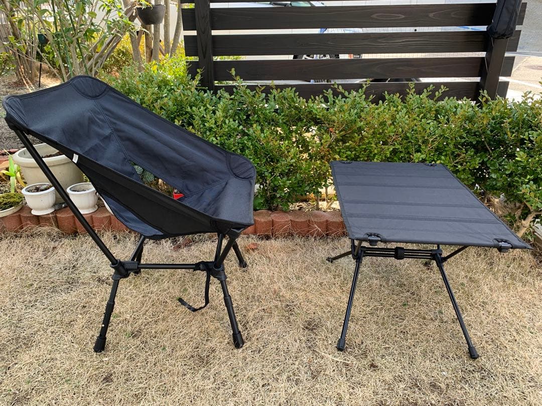 アウトドアキャンプテーブル➕2WAYチェア　セット