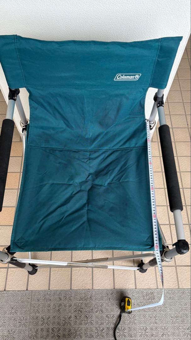 Coleman チェア ターコイズ 2脚セット