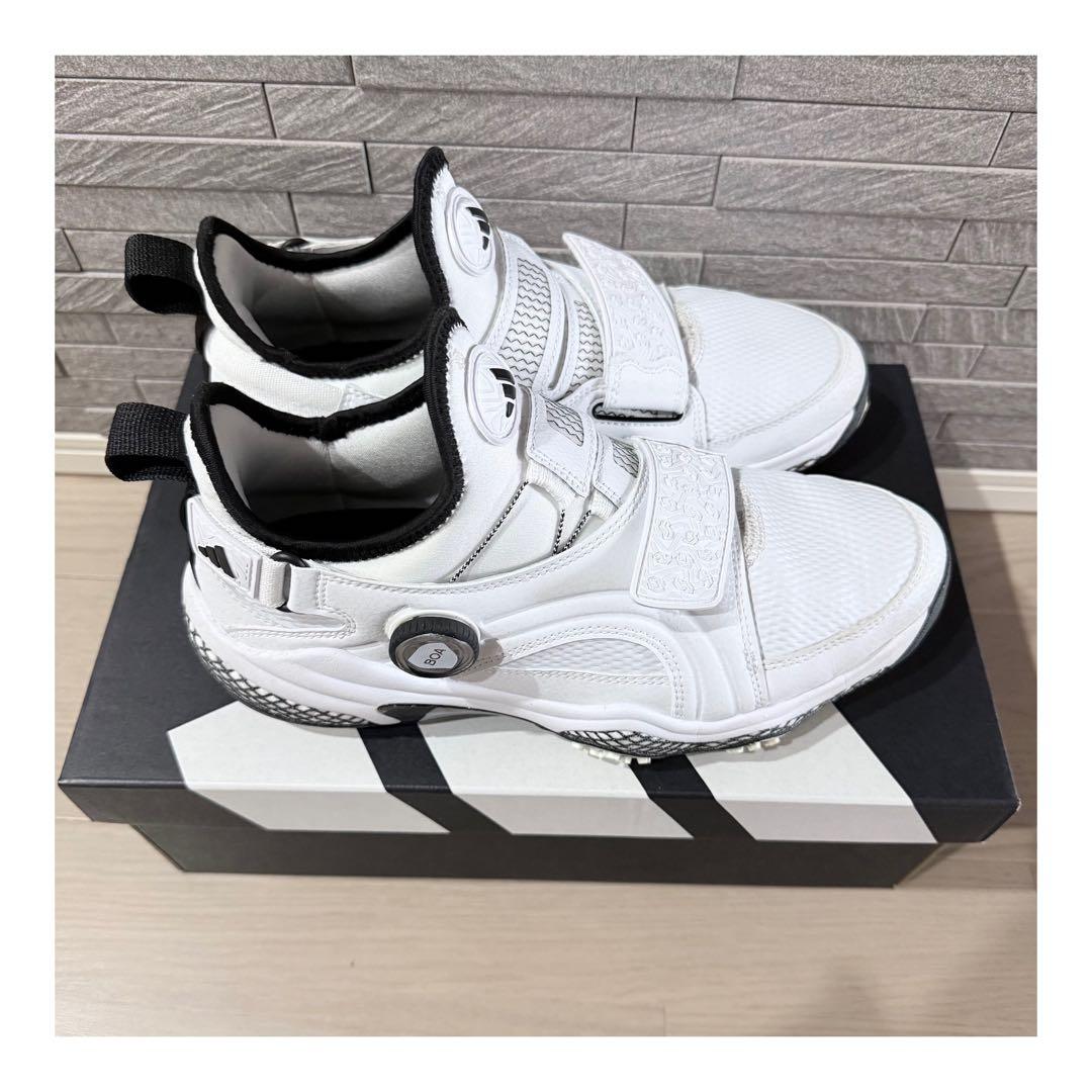 【美品】adidas アディダス コードカオス25ミッドカット ゴルフシューズ