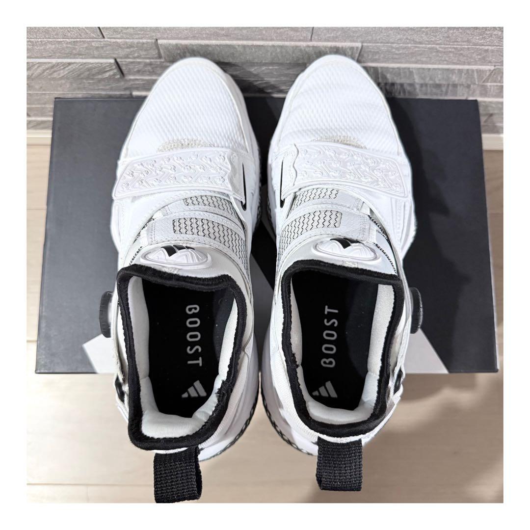 【美品】adidas アディダス コードカオス25ミッドカット ゴルフシューズ