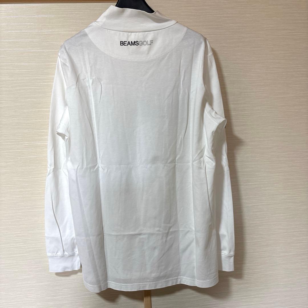 ビームスゴルフ・ロンT・白
