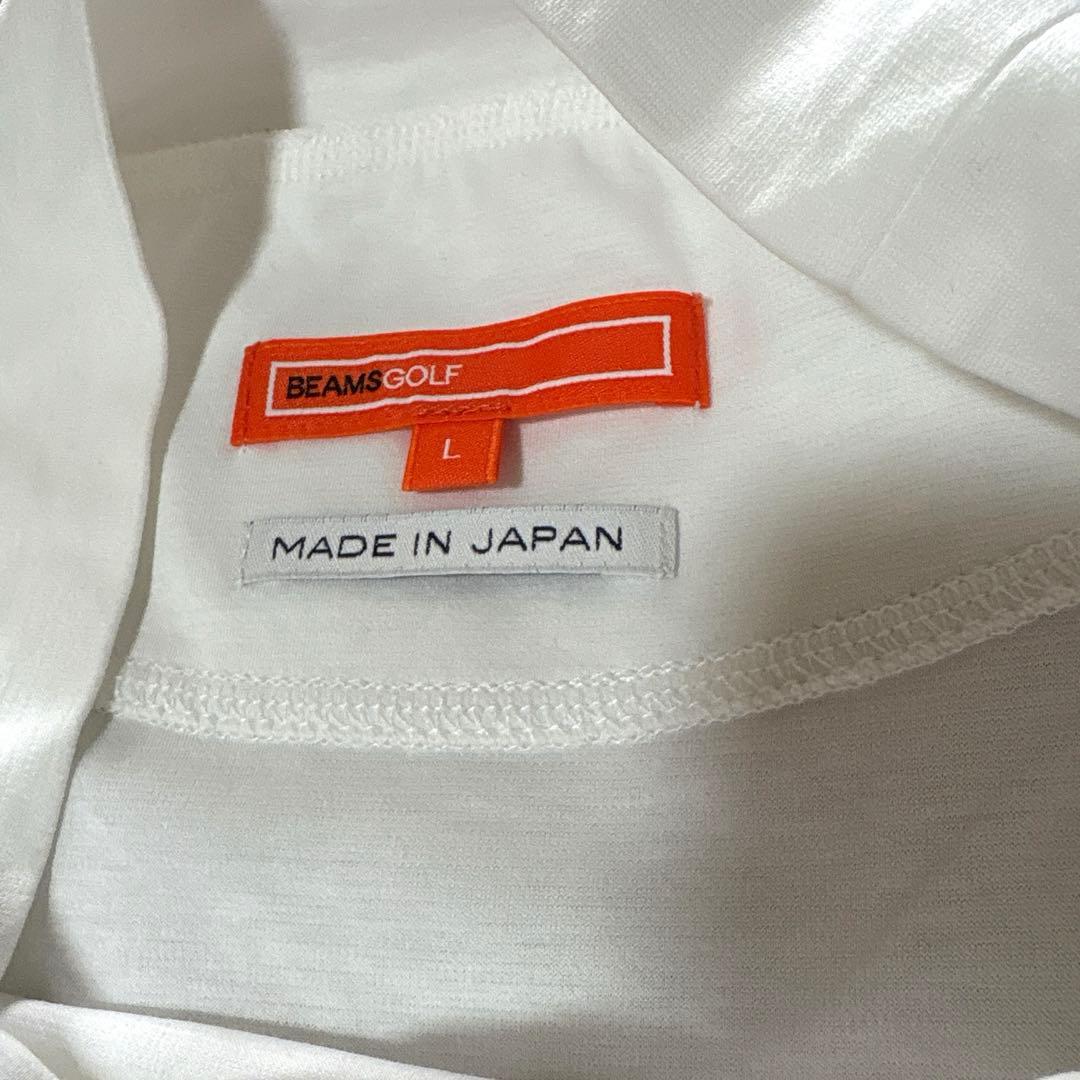ビームスゴルフ・ロンT・白