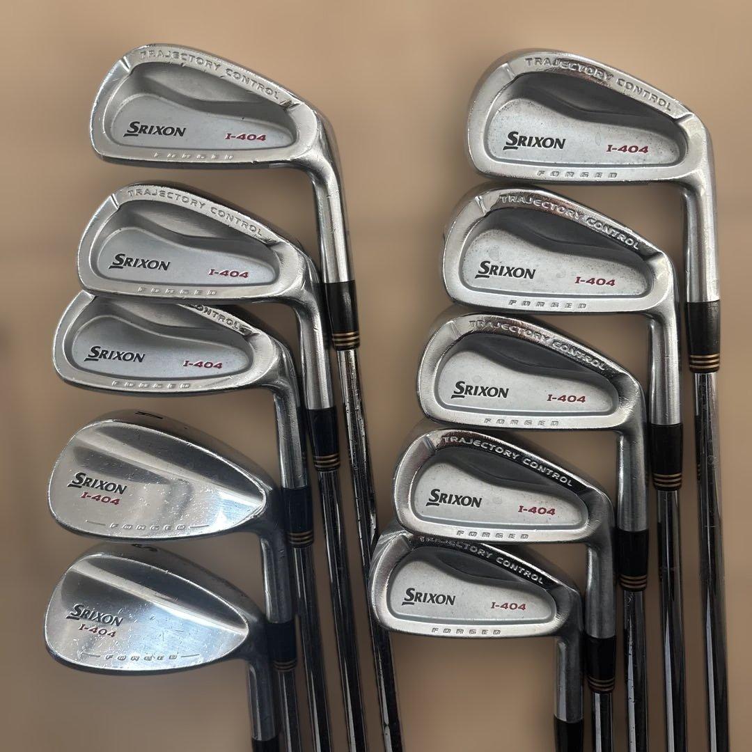 最終値下【名器】SRIXON スリクソン I-404アイアン10本セットS200