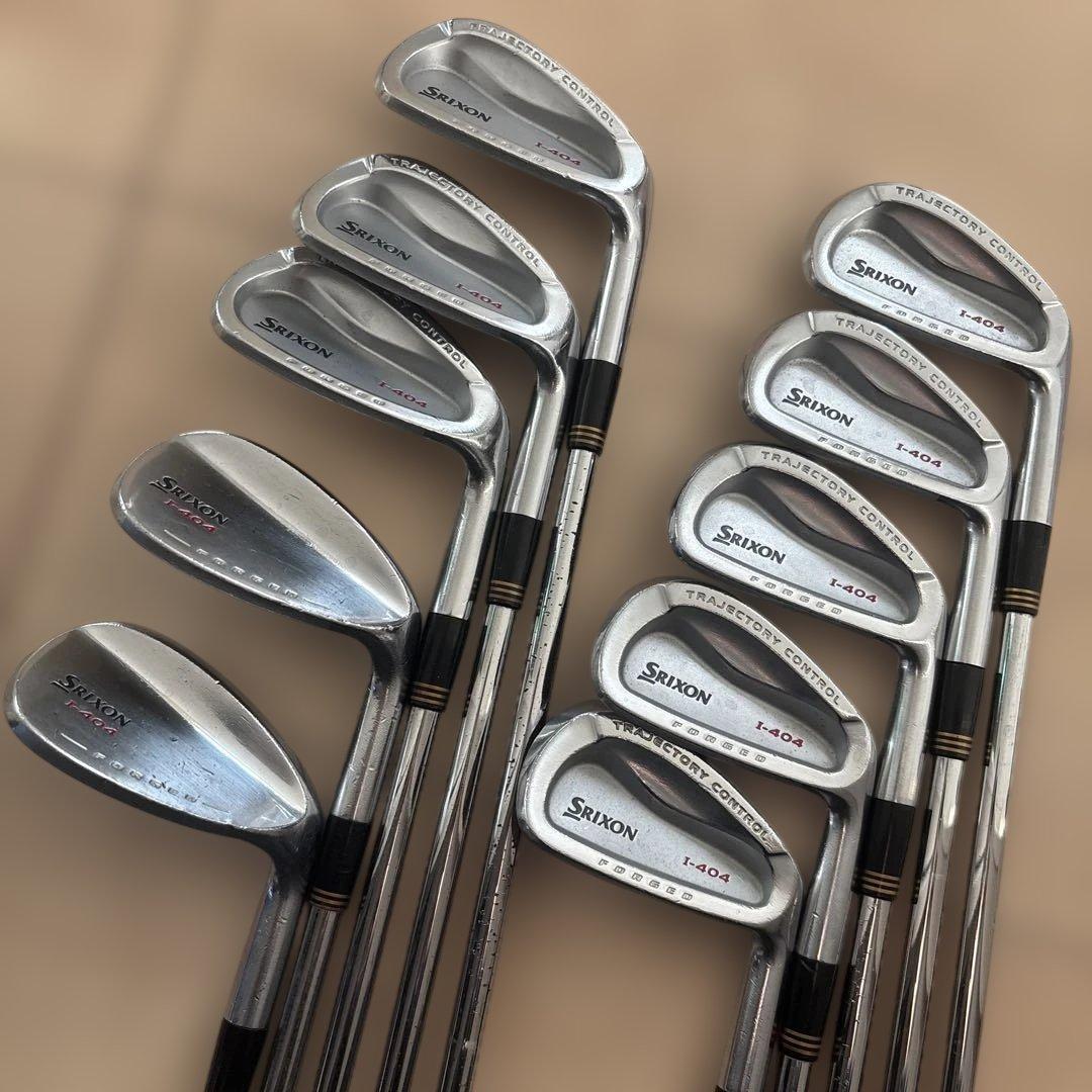 最終値下【名器】SRIXON スリクソン I-404アイアン10本セットS200