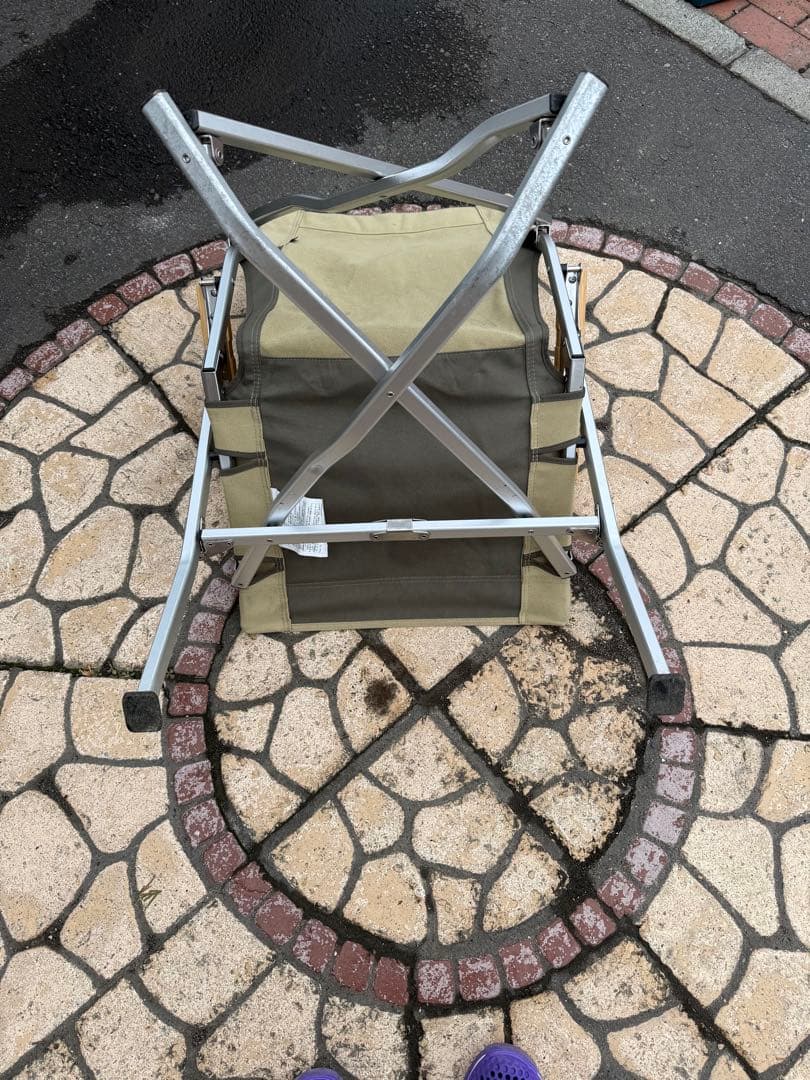  peak アウトドアチェア カーキ