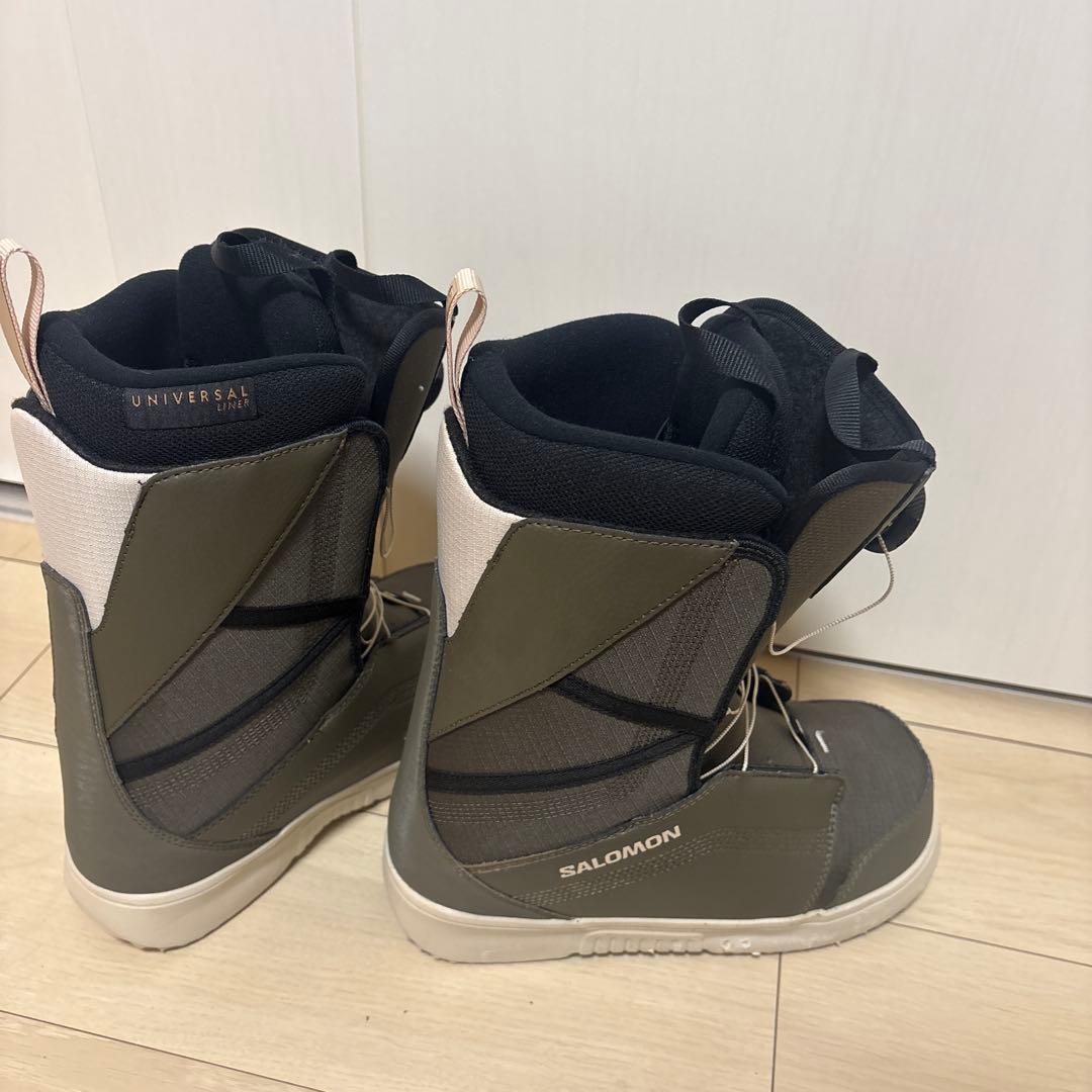 SALOMON スノーボードブーツ 女性用 オリーブグリーン