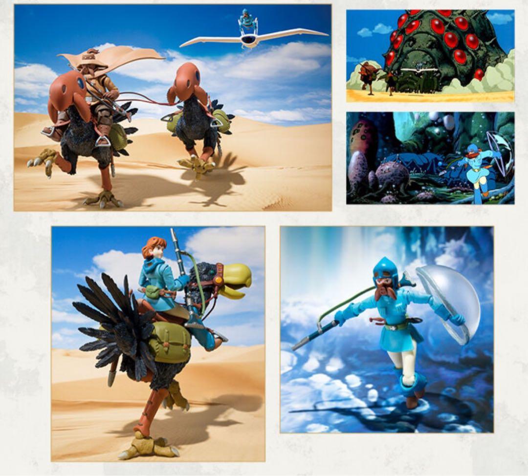 【未開封2種】想造ガレリア ①メーヴェ&ナウシカ ②トリウマ &ユパ ジブリ