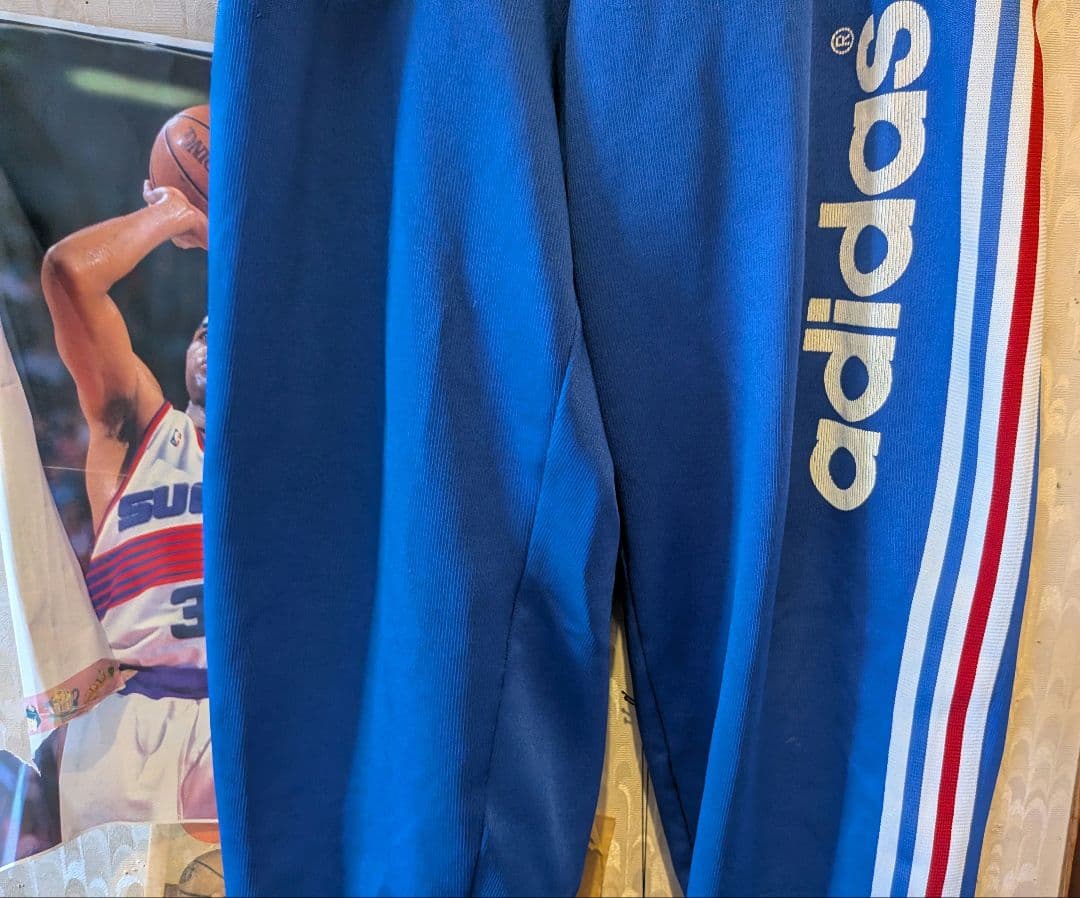 80's~ adidas デサント製 トレーニングパンツ
