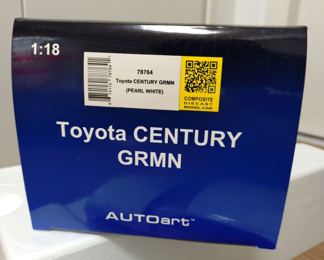 1/18 トヨタ センチュリー GRMN 白 オートアート