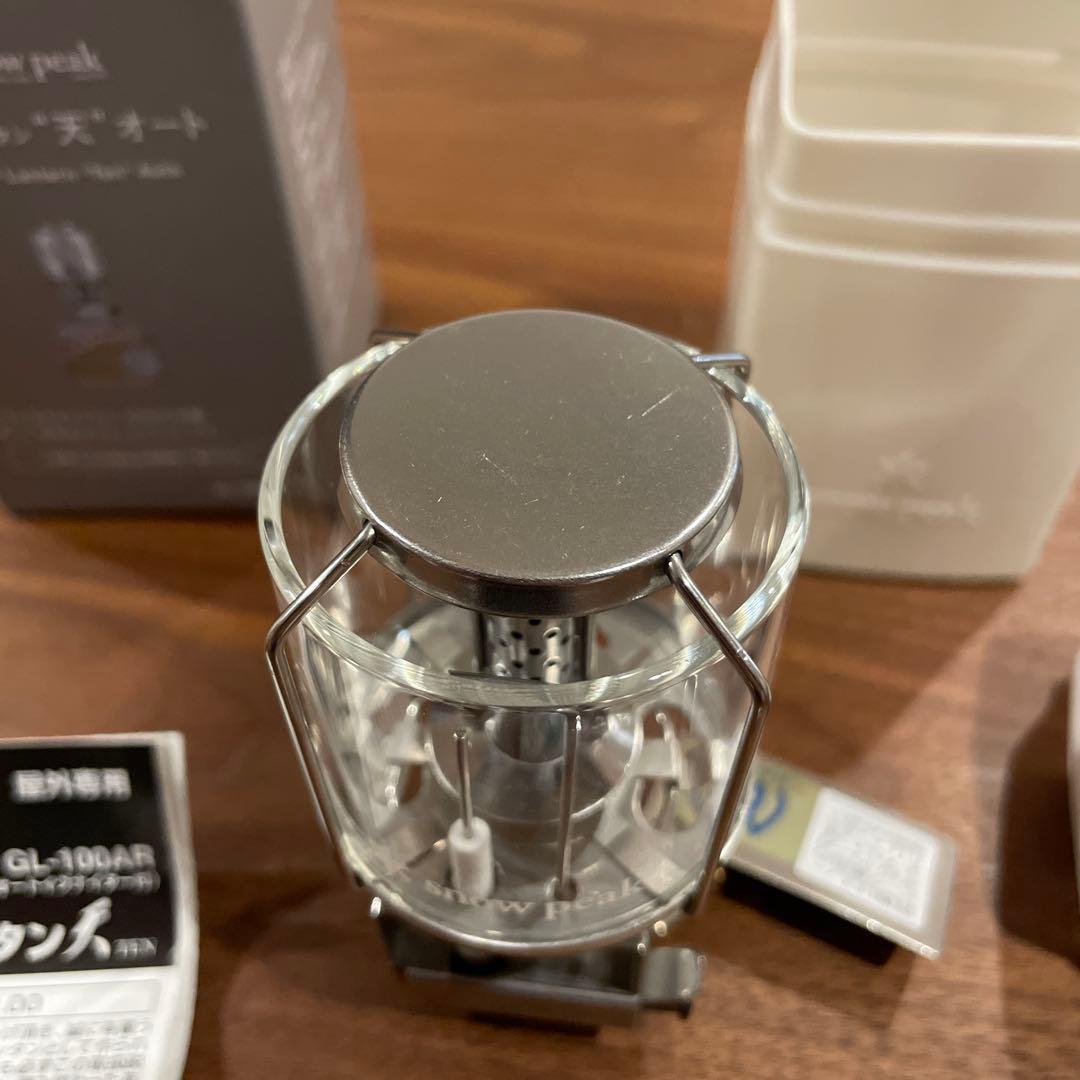 新品未使用　 peak スノーピーク　ギガパワーランタン天オート