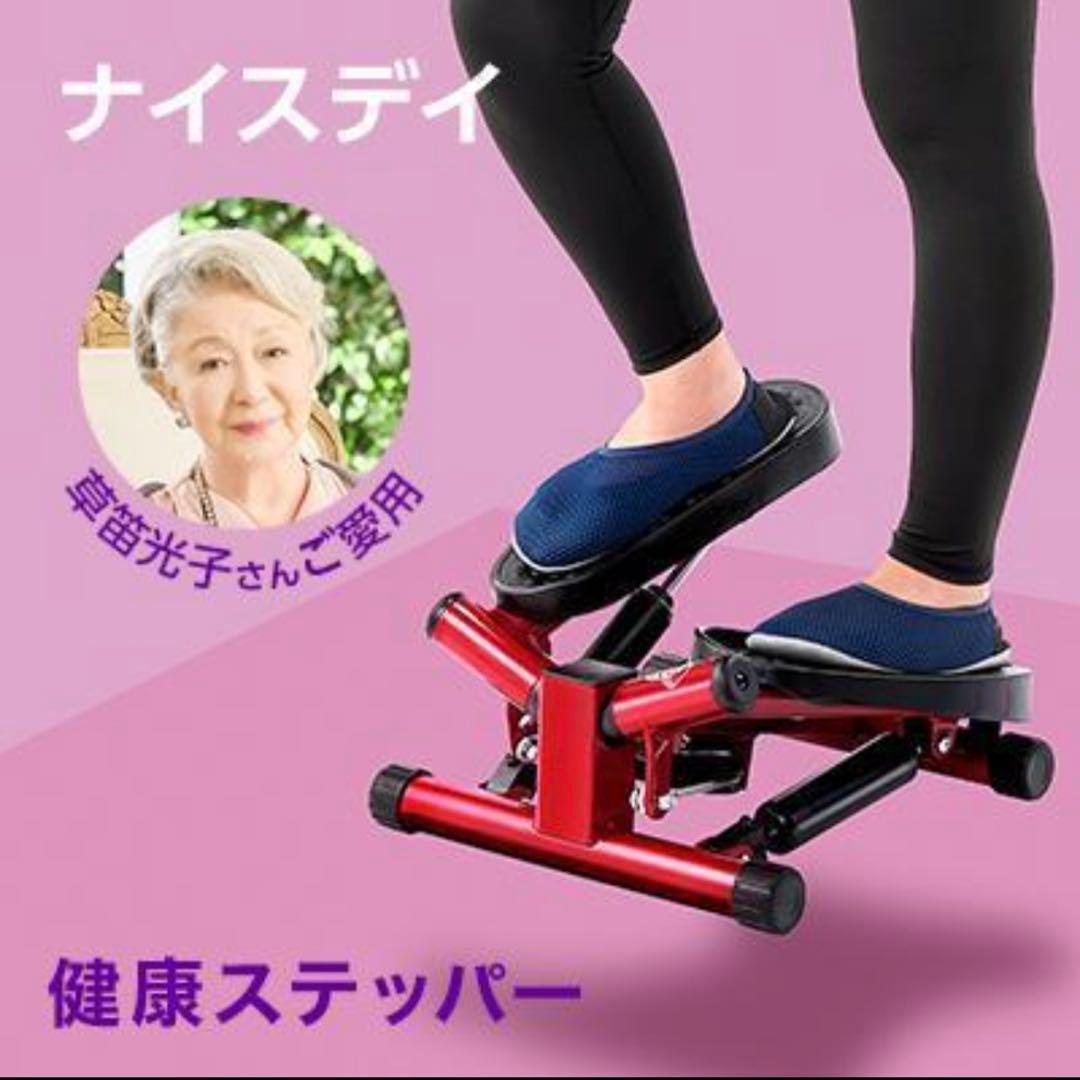 （お値引き可能）　健康ステッパー　ナイスデイ レッド