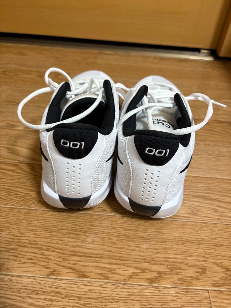 NIKEバスケシューズ G.T. カット アカデミー EP ローカット 白