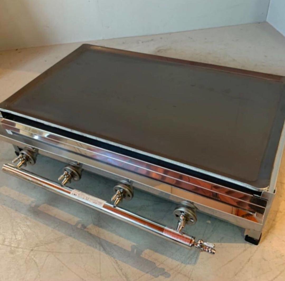 新品 業務用　グリドル　 LPガス 　 鉄板焼器　TS-75 祭り 屋台　⑶