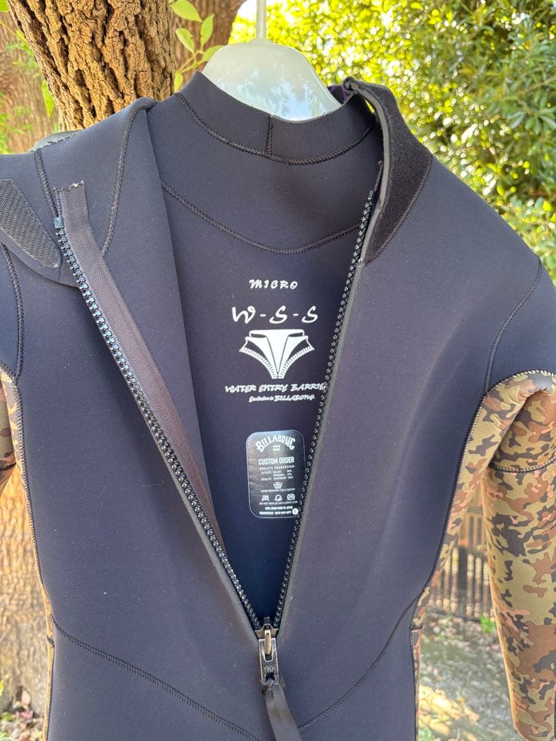 ビラボン　タイラーウォーレンモデル　オール5㎜　セミドライ　L　LB　XL