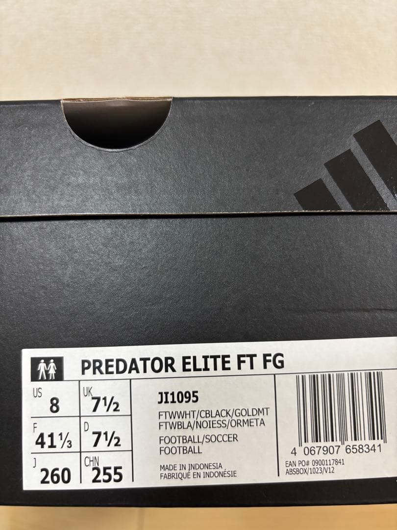 し*う様 【新品未使用】adidas PREDATOR ELITE FT FG