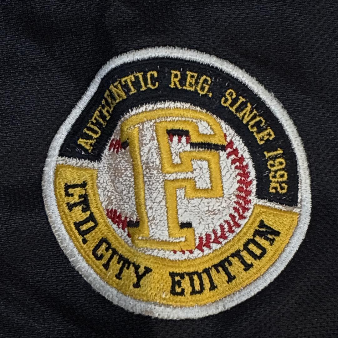 FUBU フブ ゲームシャツ ユニフォーム 刺繍ロゴ 3XL 黒 ヒップホップ
