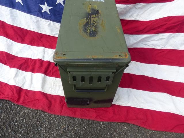 米軍　AMMO BOX 特大　道具箱 などに　アンモキャリングケース　89