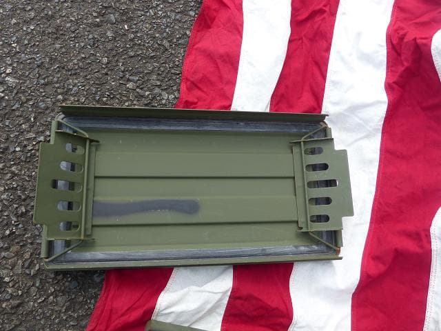 米軍　AMMO BOX 特大　道具箱 などに　アンモキャリングケース　89