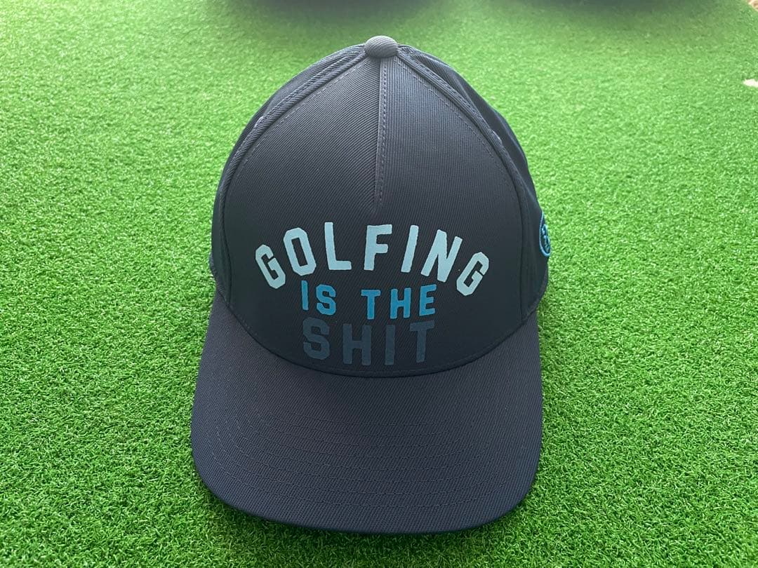 G FORE キャップ　ネイビー