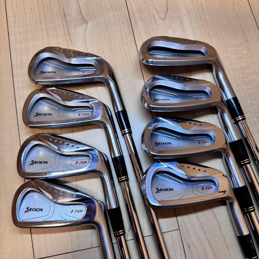 Srixon I 701 FORGED アイアンセット3〜9,P 8本 R300