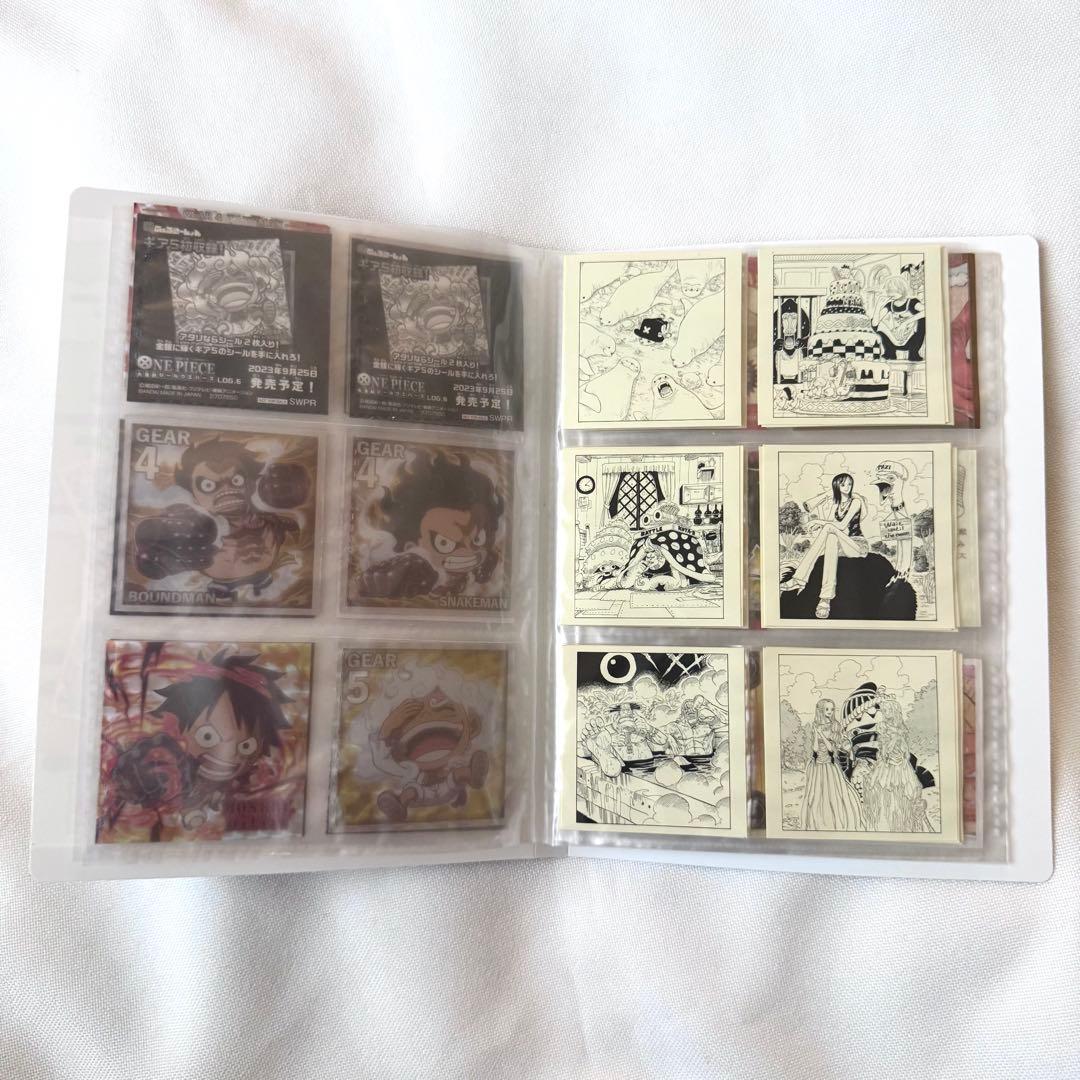 ONE PIECE ルフィ　ステッカー　原画展　にふぉるめーしょん　まとめ売り