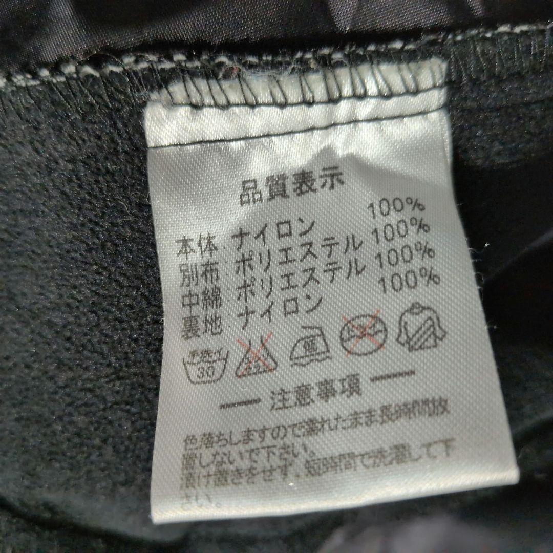 ATHLETA　フーディー　中綿ジャケット　ベンチコート　黒　メンズ Ｌ