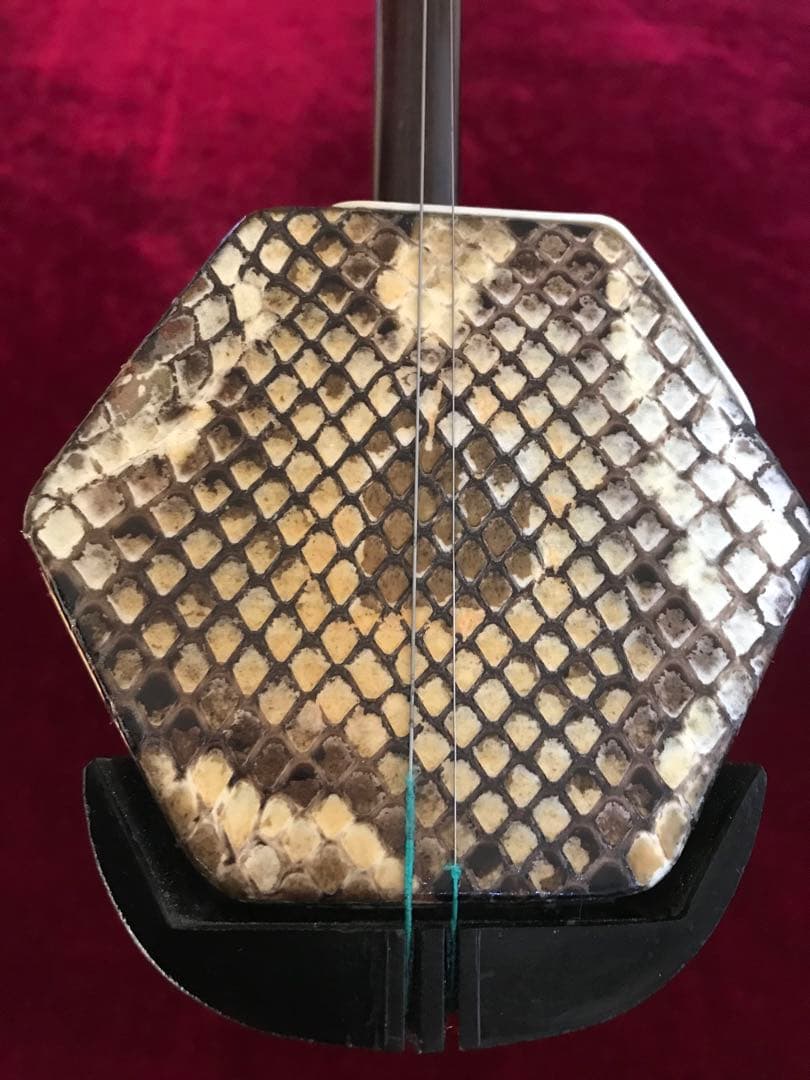 二胡★中古品★蛇本皮★初心者用★必需品揃い