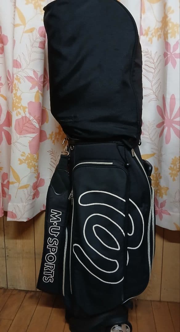 『特価』M-U SPORTS キャディバッグ ブラック　美品です！