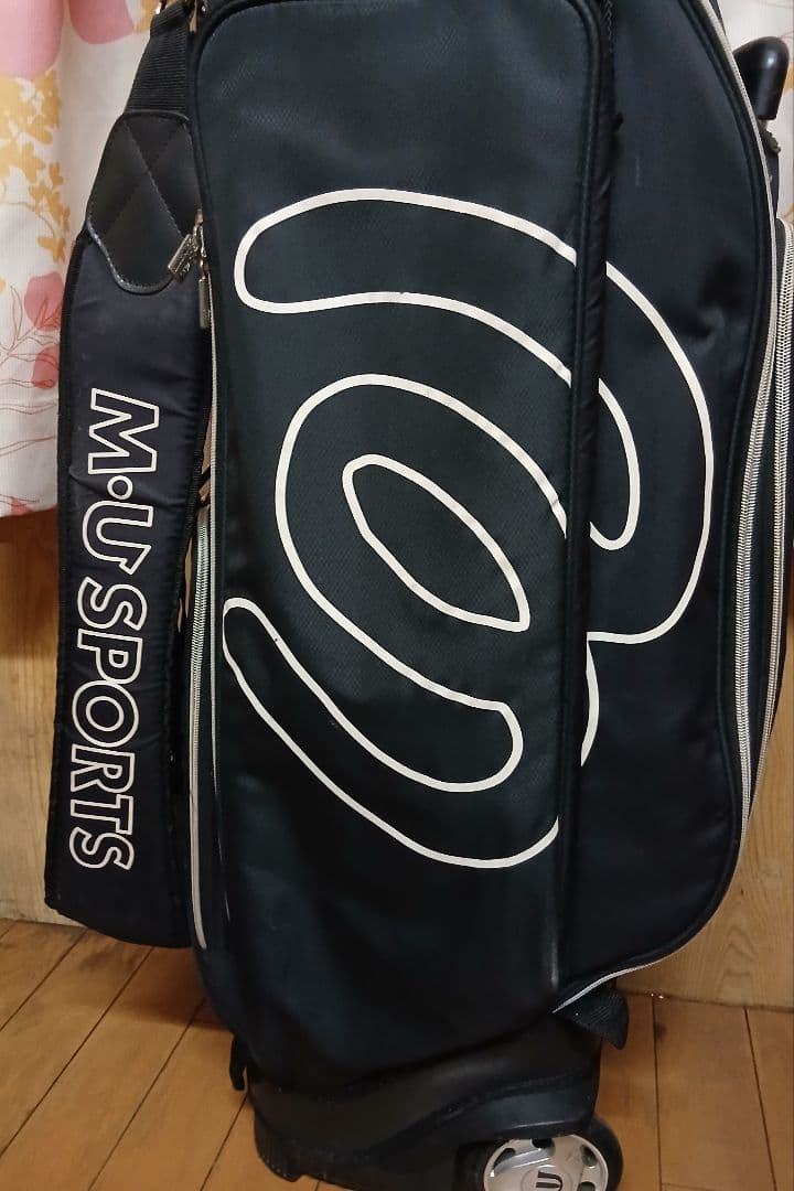 『特価』M-U SPORTS キャディバッグ ブラック　美品です！